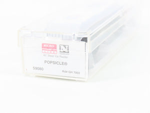 N Scale Micro-Trains MTL 59080 GH Popsicle 40' Steel Ice Reefer #7002