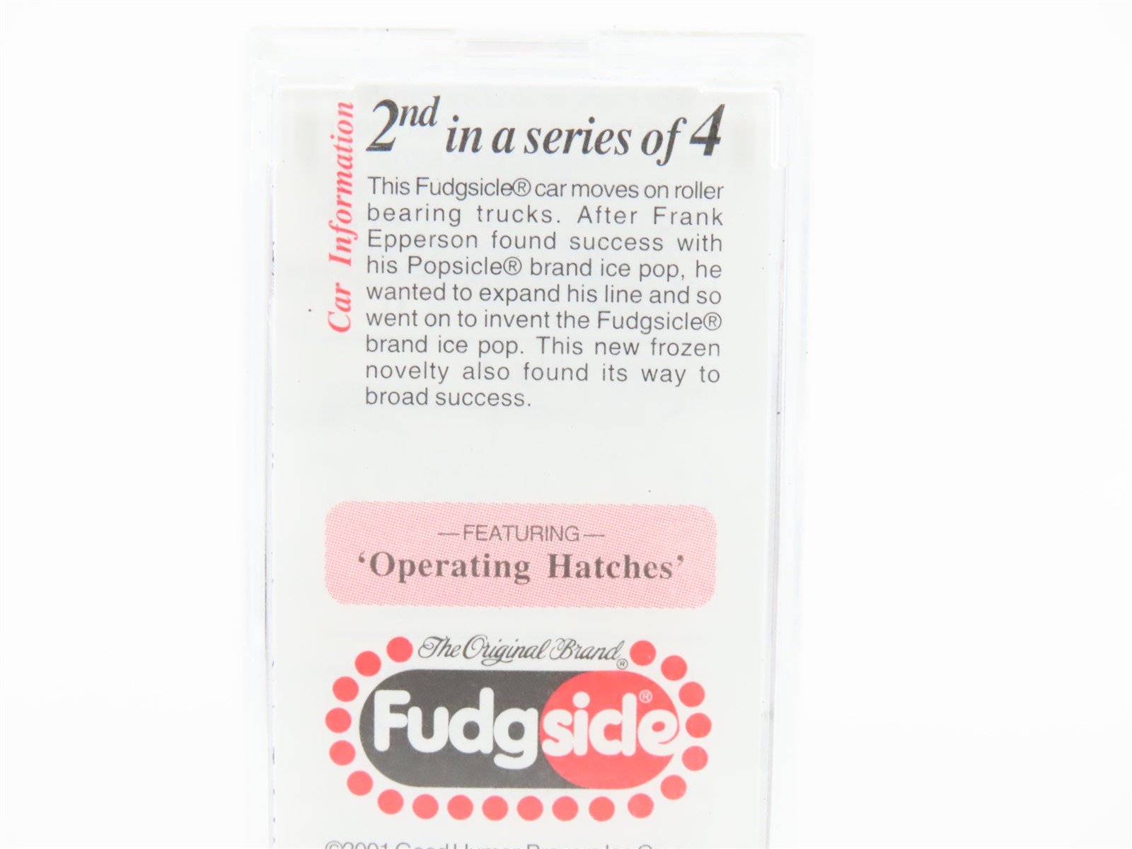 N Scale Micro-Trains MTL 59060 GH Fudgsicle 40' Steel Ice Reefer #601