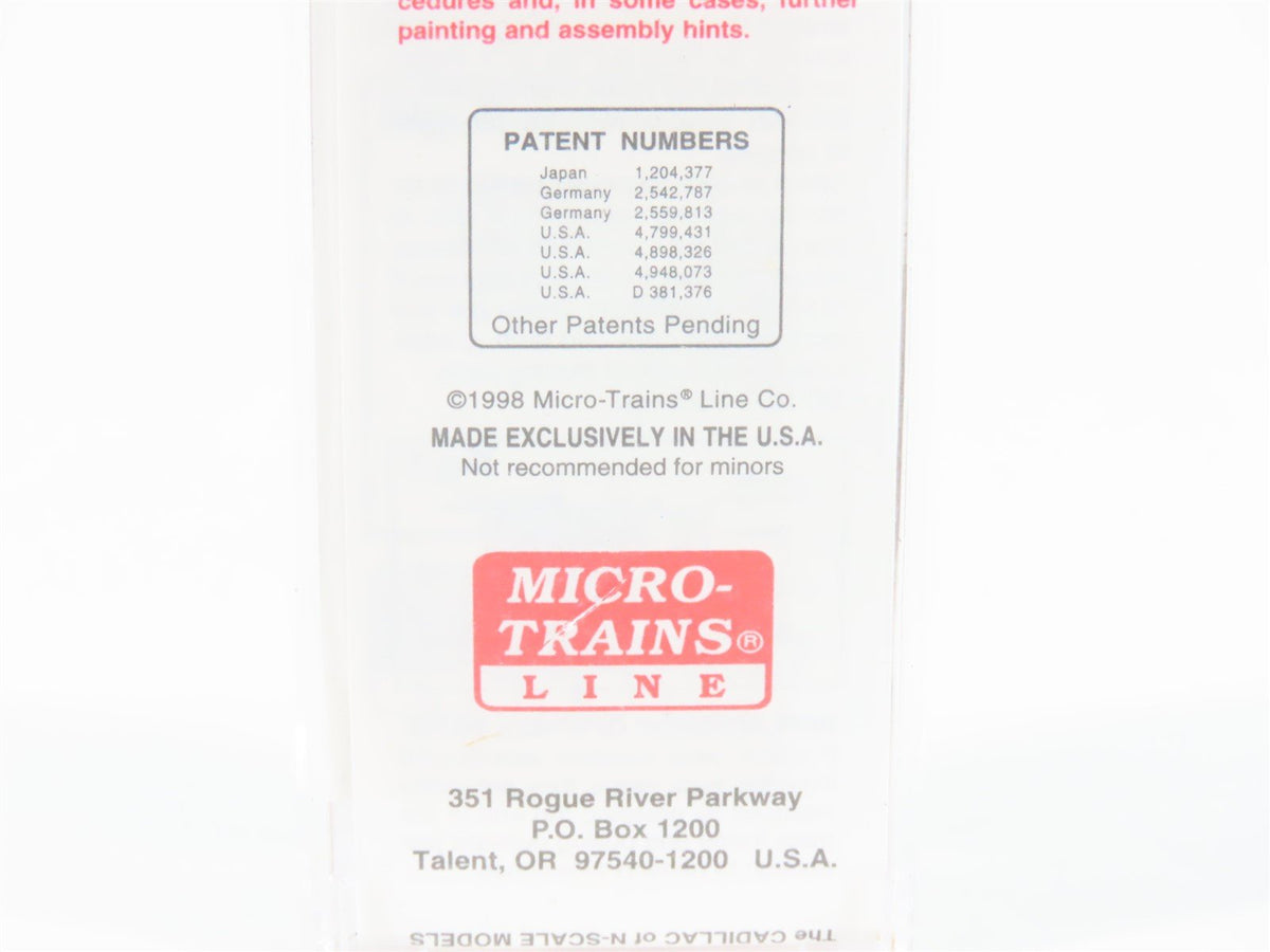 N Micro-Trains MTL 59040 PRR MoW &quot;Jersey City Ice Car&quot; 40&#39; Steel Reefer #498350