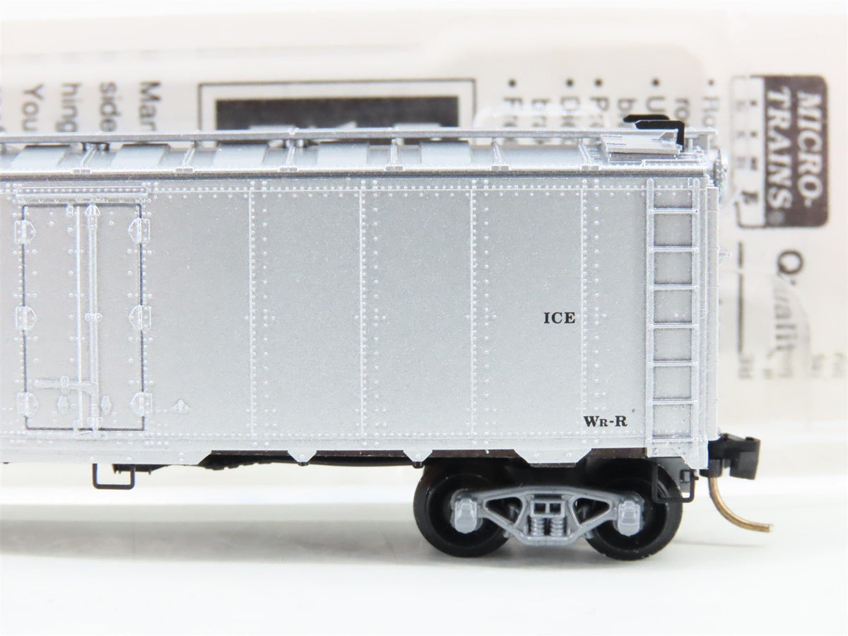 N Micro-Trains MTL 59030 ATSF Santa Fe MoW 40&#39; Steel Side Ice Reefer #188457