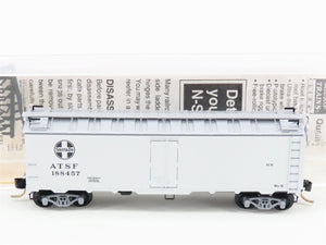 N Micro-Trains MTL 59030 ATSF Santa Fe MoW 40' Steel Side Ice Reefer #188457