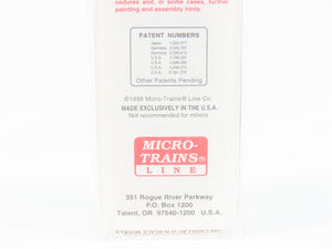 N Micro-Trains MTL 59030 ATSF Santa Fe MoW 40' Steel Side Ice Reefer #188457