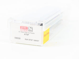N Micro-Trains MTL 59030 ATSF Santa Fe MoW 40' Steel Side Ice Reefer #188457