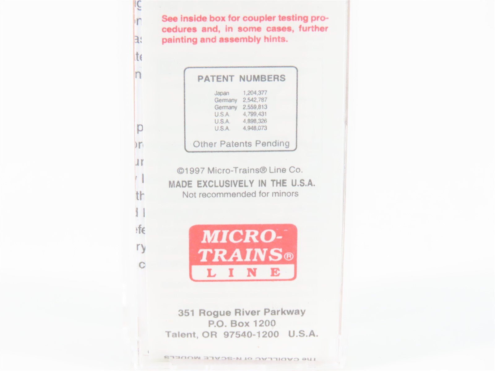 N Micro-Trains MTL 59020 BAR Bangor & Aroostook 40' Steel Side Ice Reefer #8550