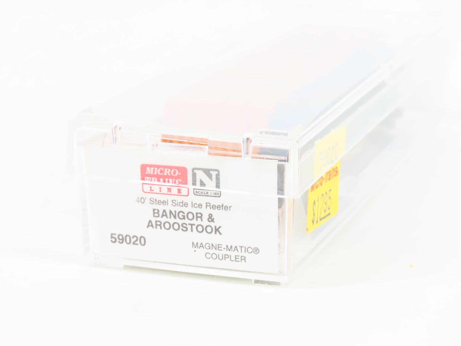N Micro-Trains MTL 59020 BAR Bangor & Aroostook 40' Steel Side Ice Reefer #8550