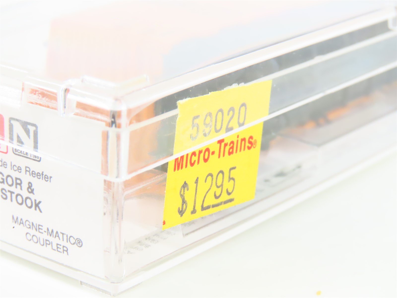 N Micro-Trains MTL 59020 BAR Bangor & Aroostook 40' Steel Side Ice Reefer #8550