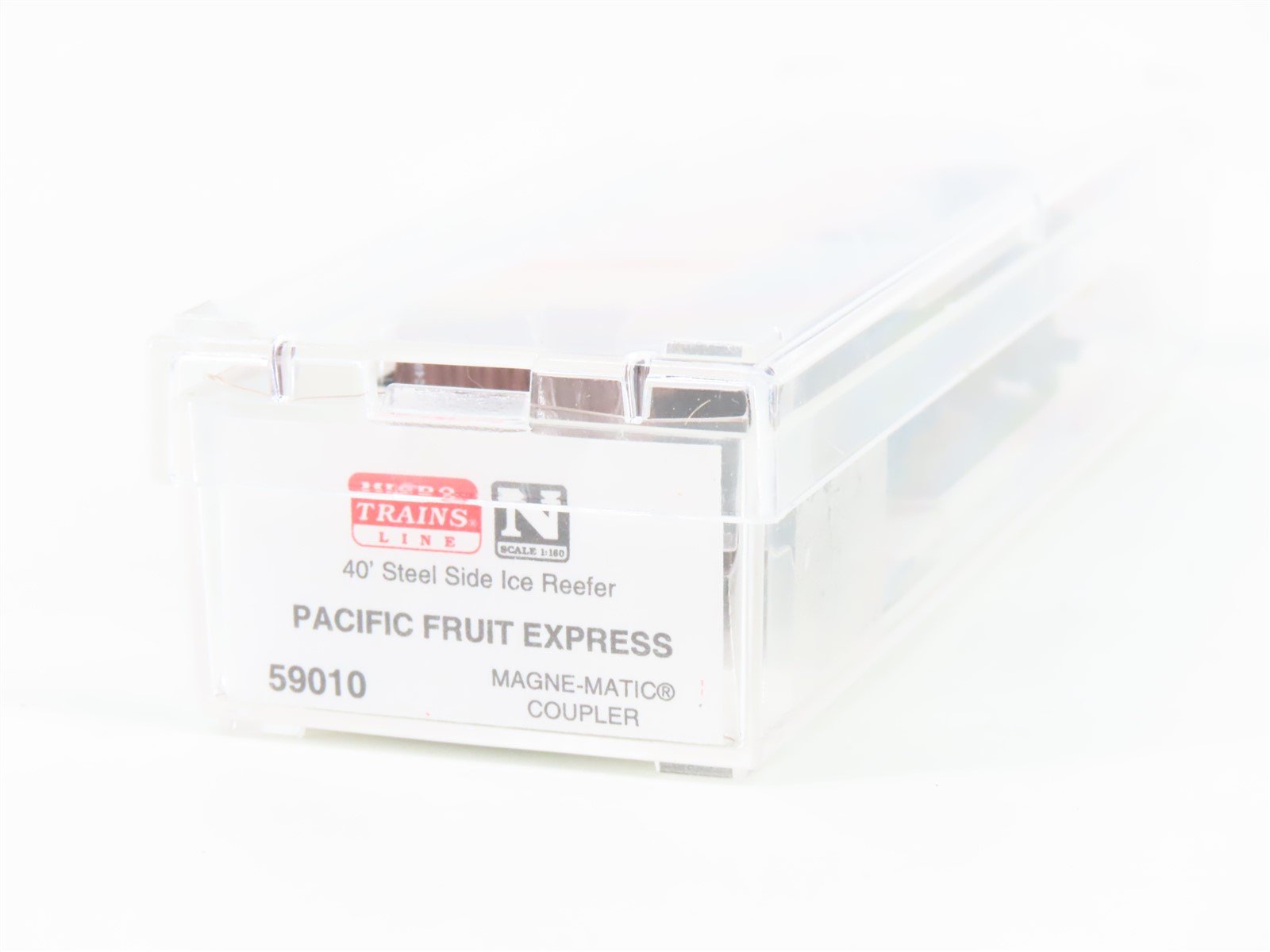 N Micro-Trains MTL 59010 PFE Pacific Fruit Express 40' Steel Ice Reefer #40400