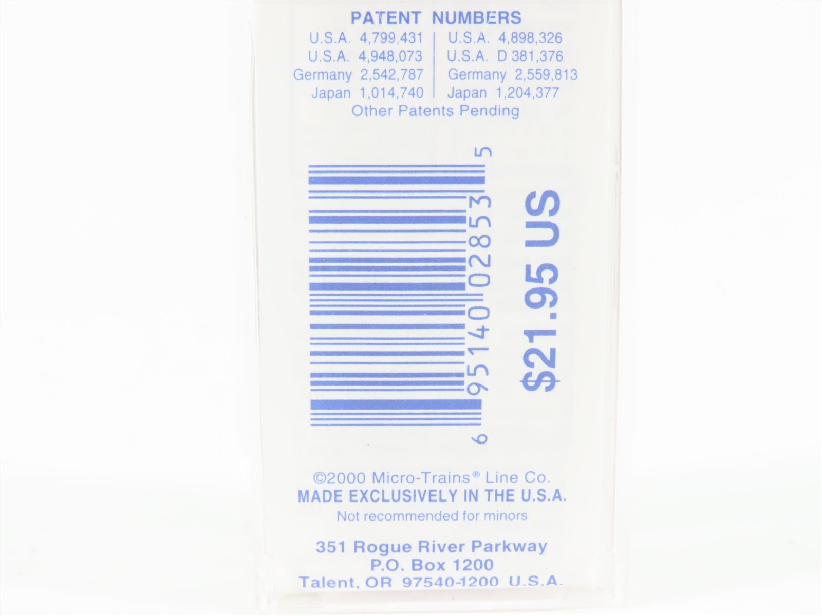 N Scale Micro-Trains MTL 58570 PCEX 