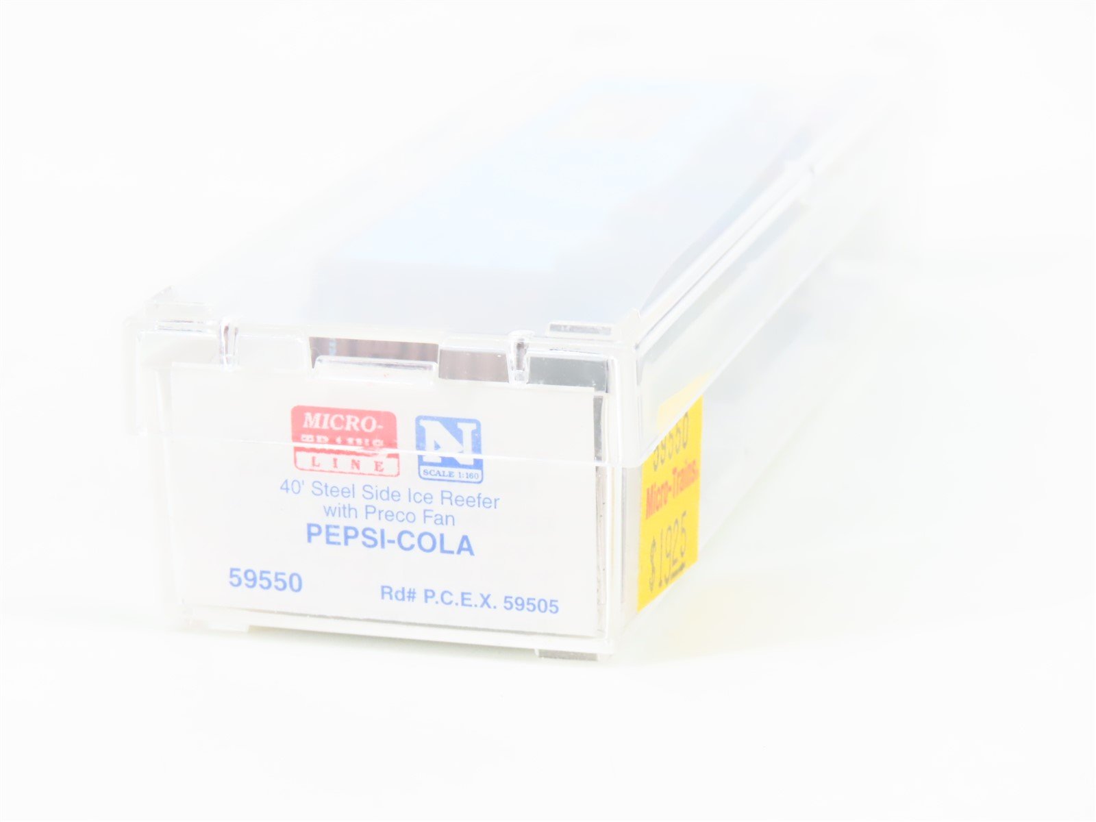 N Micro-Trains MTL 59550 PCEX Pepsi-Cola Billboard 40' Steel Ice Reefer #59505