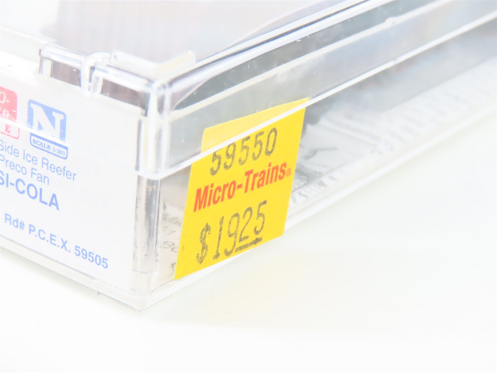 N Micro-Trains MTL 59550 PCEX Pepsi-Cola Billboard 40' Steel Ice Reefer #59505