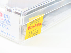 N Micro-Trains MTL 59550 PCEX Pepsi-Cola Billboard 40' Steel Ice Reefer #59505