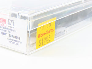 N Micro-Trains MTL 59510 PFE Pacific Fruit Express 40' Steel Ice Reefer #925