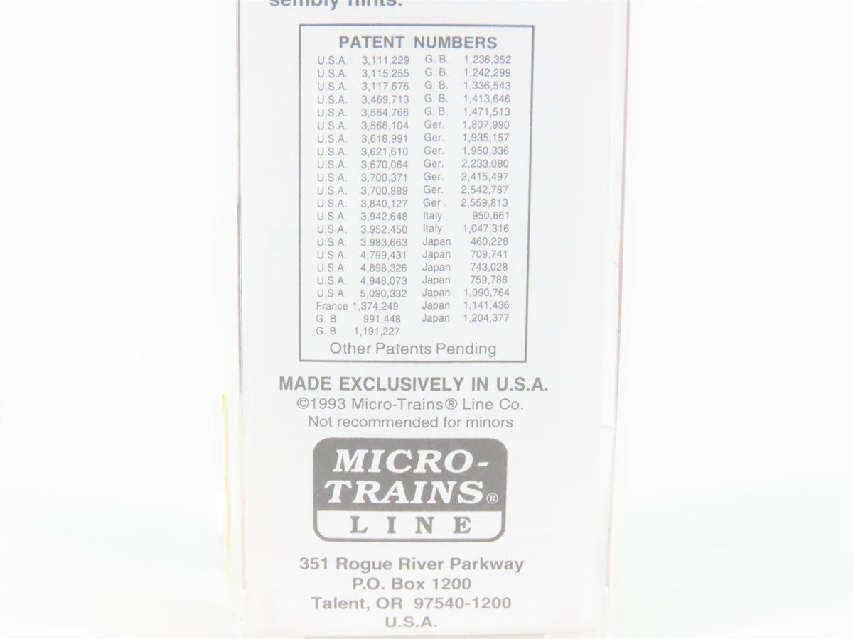 N Micro-Trains MTL 20136 CP Canadian Pacific 40&#39; Single Door Box Car #269960