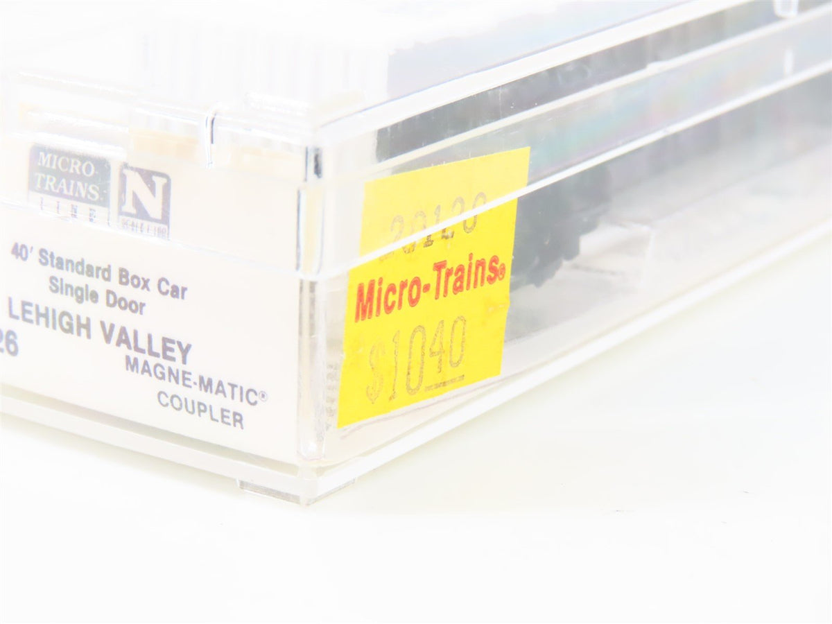 N Scale Micro-Trains MTL 20126 LV Lehigh Valley 40&#39; Single Door Box Car #62545