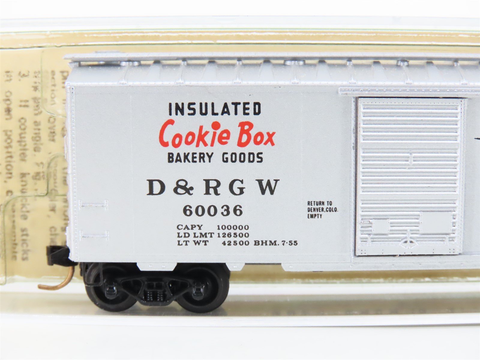 N Kadee Micro-Trains MTL 20110 D&RGW Rio Grande 