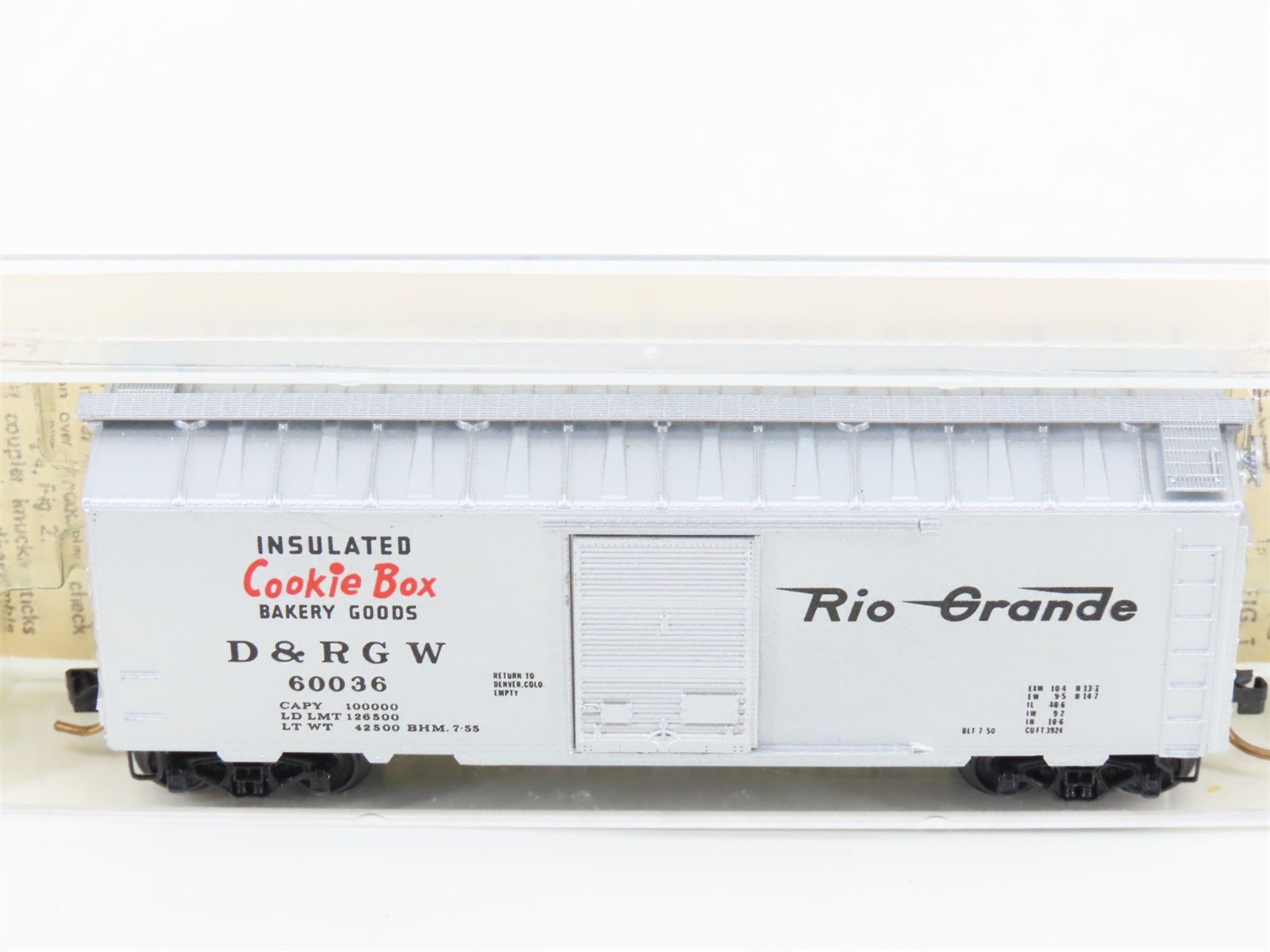 N Kadee Micro-Trains MTL 20110 D&RGW Rio Grande 