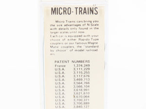 N Kadee Micro-Trains MTL 20110 D&RGW Rio Grande 