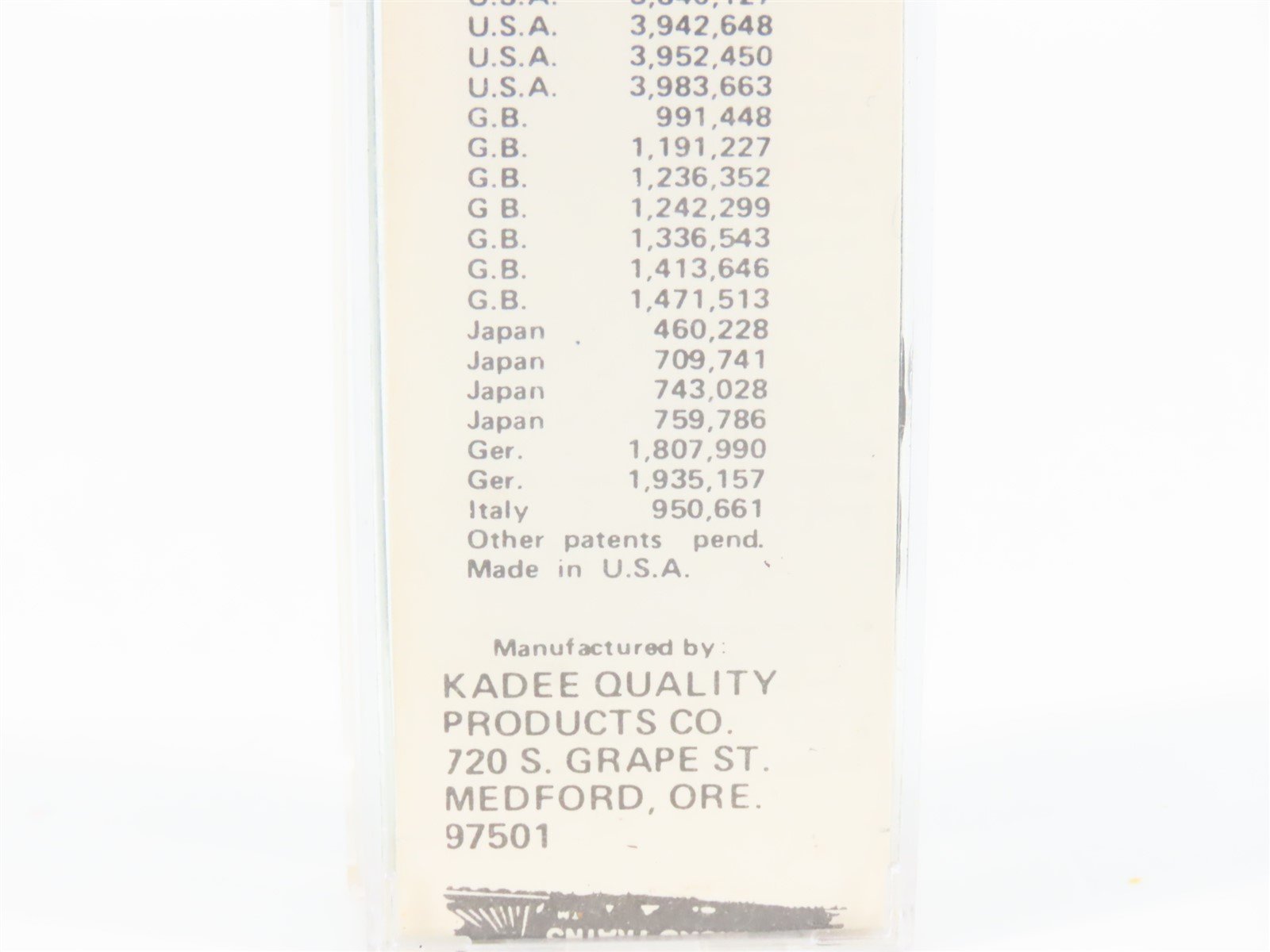 N Kadee Micro-Trains MTL 20110 D&RGW Rio Grande 