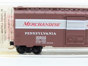 N Micro-Trains MTL 20066 PRR Pennsylvania Merchandise Service 40' Box Car #30902