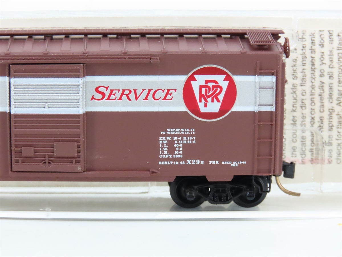 N Micro-Trains MTL 20066 PRR Pennsylvania Merchandise Service 40&#39; Box Car #30902