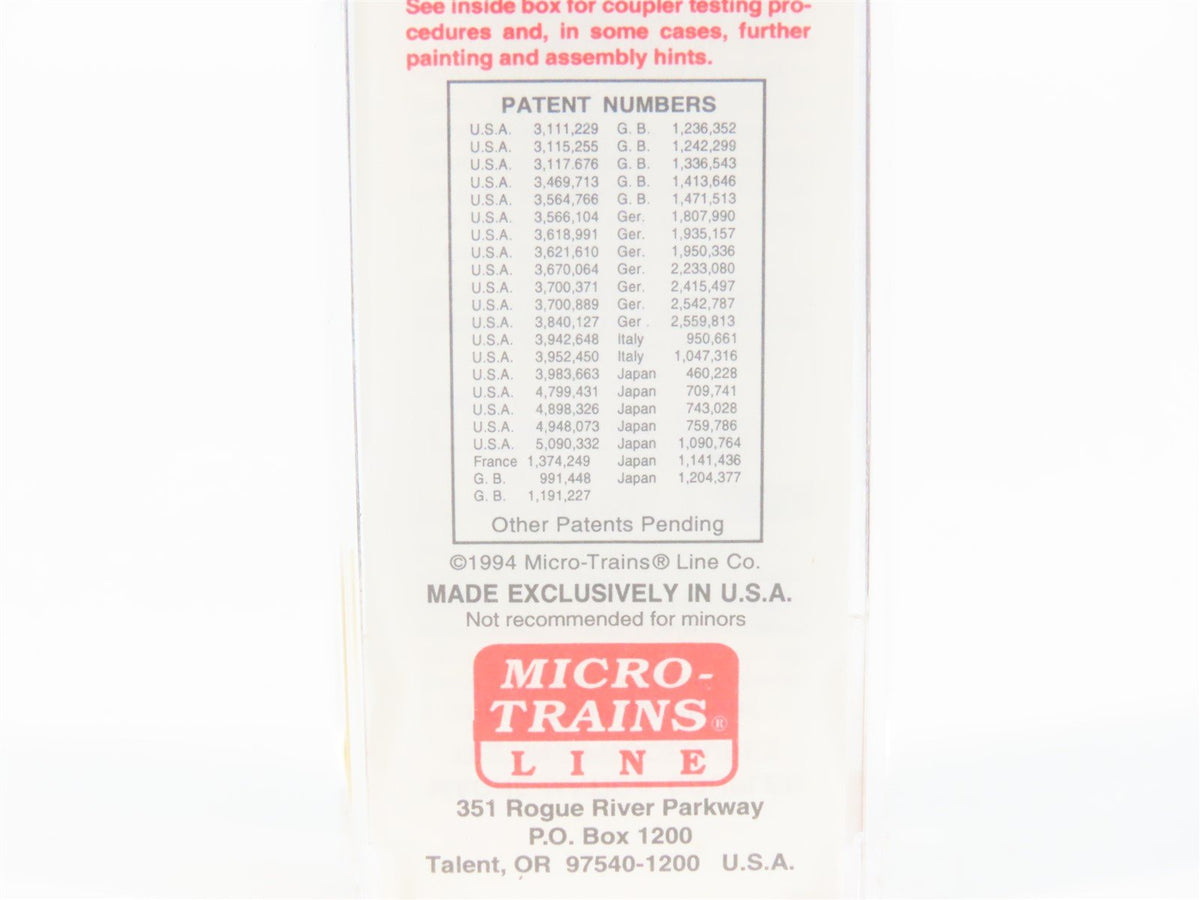 N Micro-Trains MTL 20066 PRR Pennsylvania Merchandise Service 40&#39; Box Car #30902