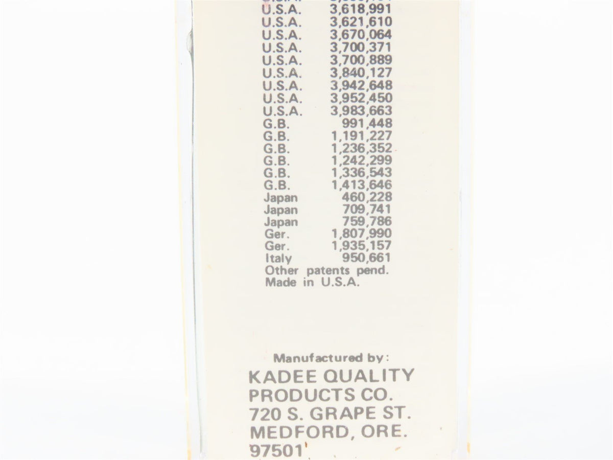 N Kadee Micro-Trains MTL 20050 ATSF Santa Fe &quot;Scout / Map&quot; 40&#39; Box Car #144430