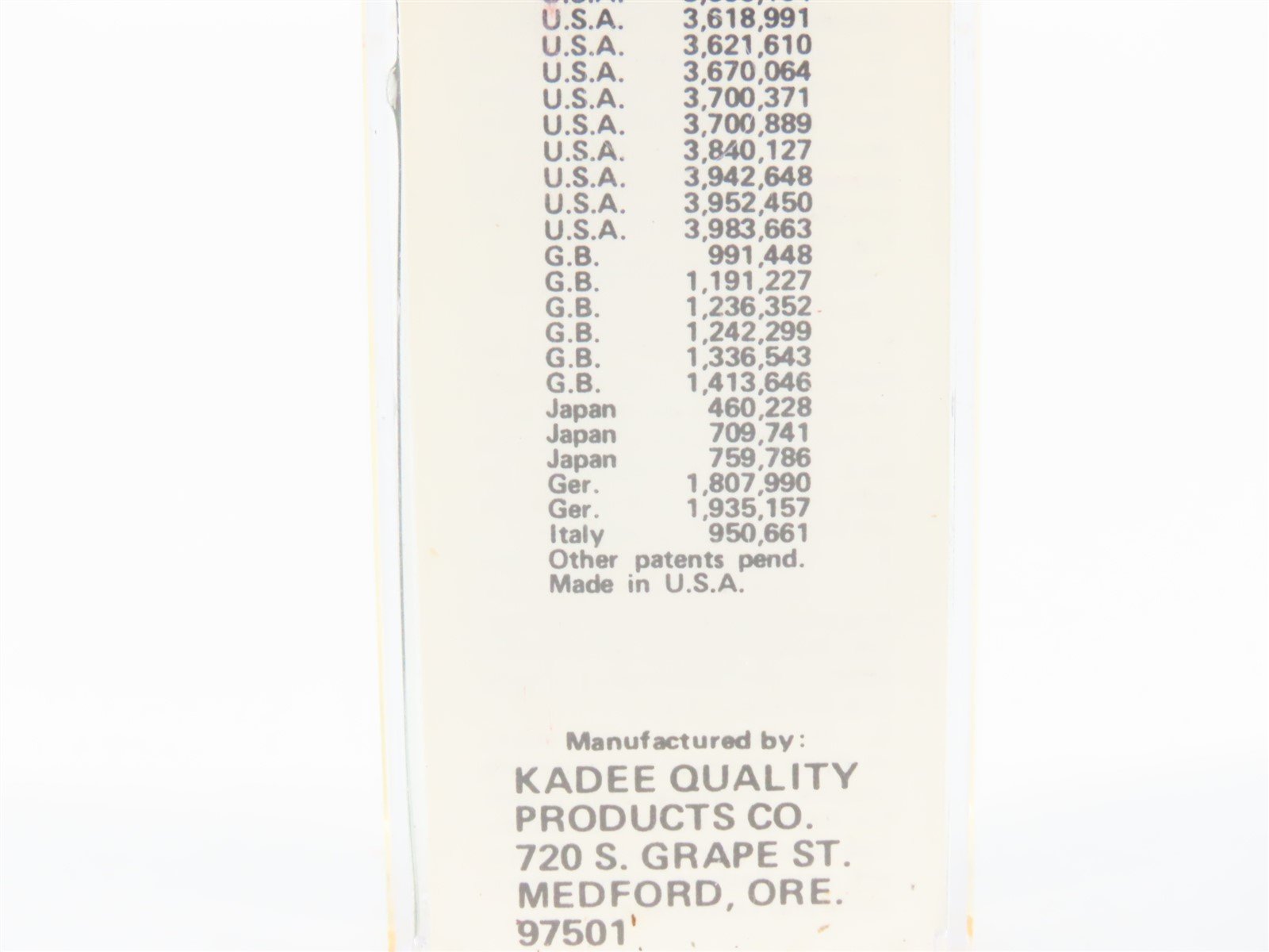 N Kadee Micro-Trains MTL 20050 ATSF Santa Fe 