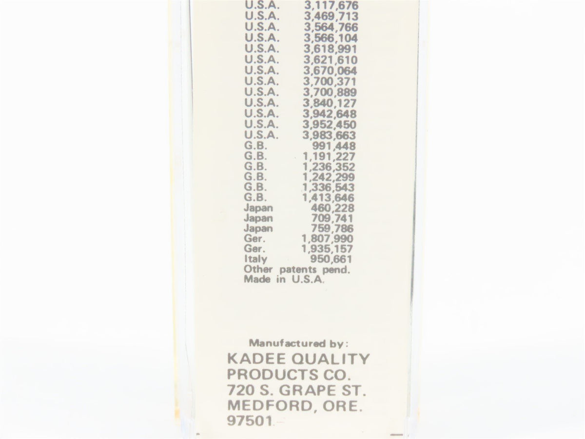 N Kadee Micro-Trains MTL 20040 ATSF &quot;El Capitan / Map&quot; 40&#39; Box Car #144582