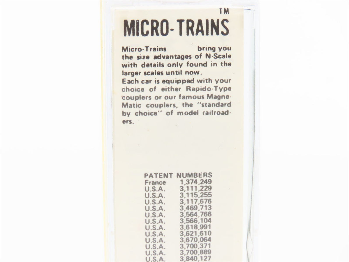 N Kadee Micro-Trains MTL 20030 ATSF Santa Fe &quot;Chief / Map&quot; 40&#39; Box Car #144699