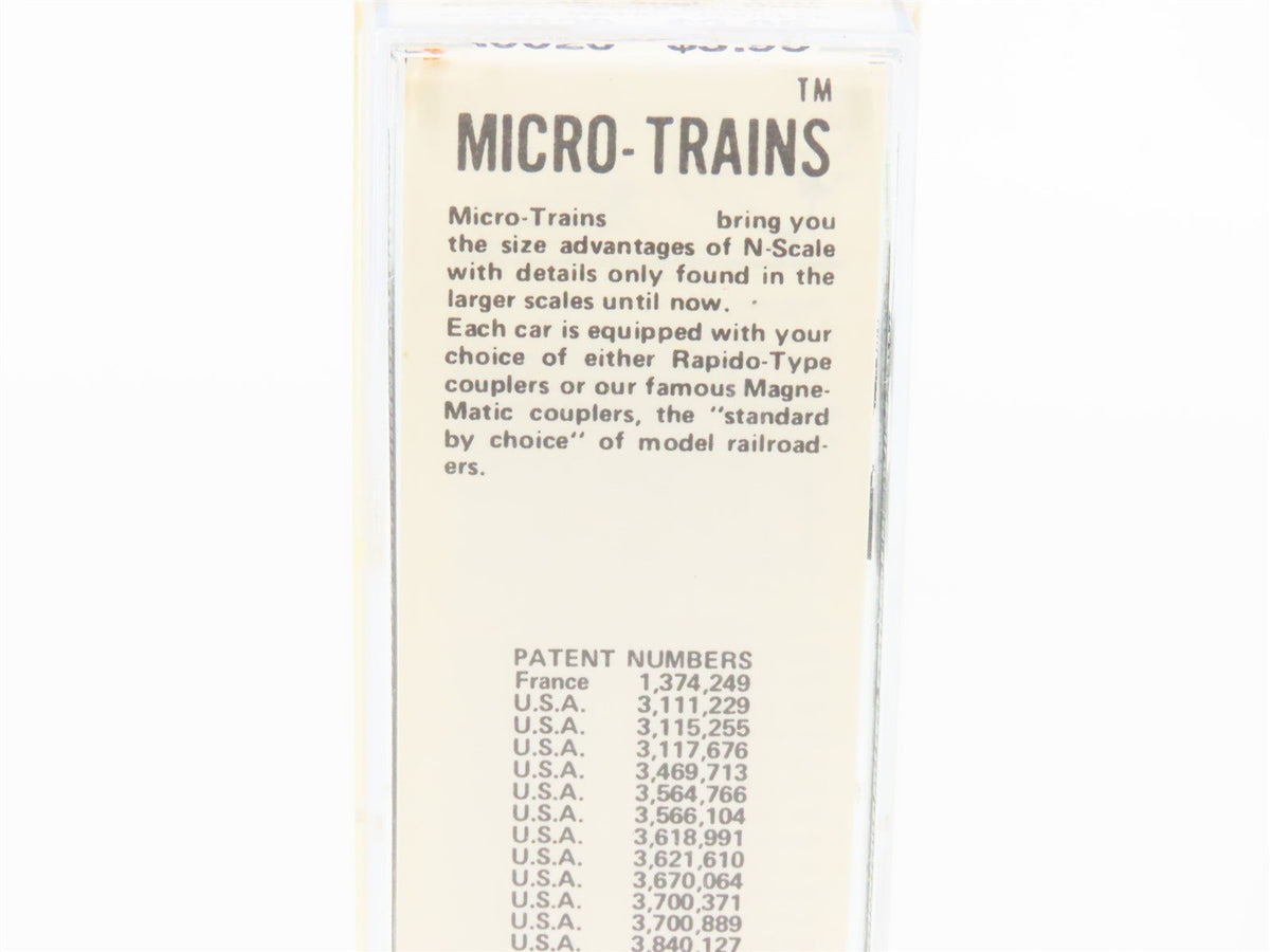 N Kadee Micro-Trains MTL 20020 ATSF &quot;Super Chief / Map&quot; 40&#39; Box Car #144537
