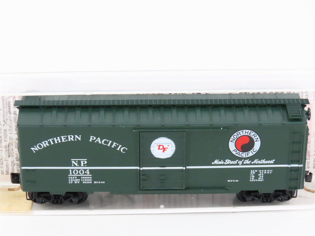 N Micro-Trains MTL 20236 NP Northern Pacific &quot;Main Street&quot; 40&#39; Box Car #1004