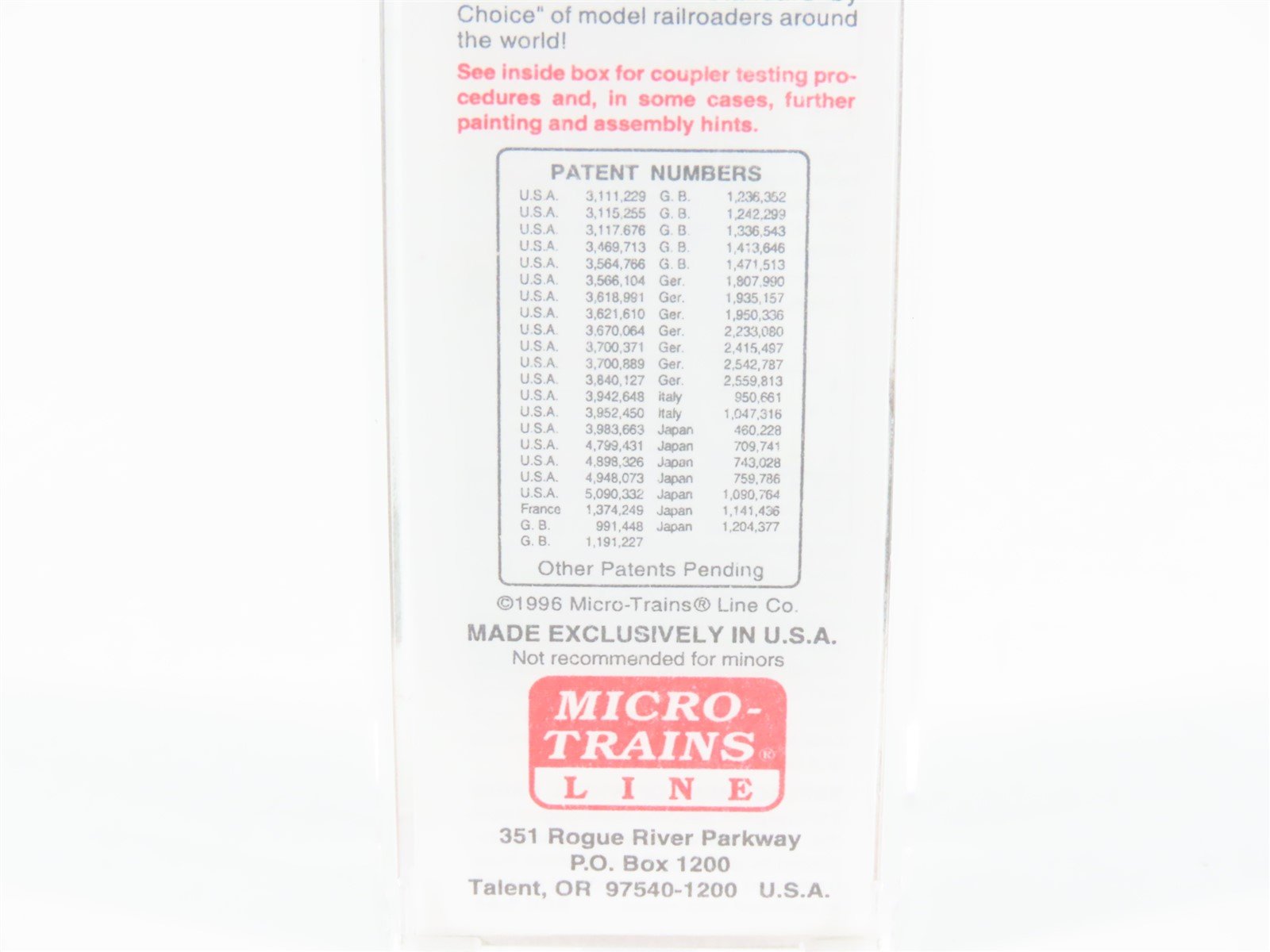 N Micro-Trains MTL 20236 NP Northern Pacific 