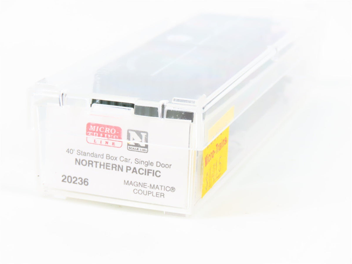 N Micro-Trains MTL 20236 NP Northern Pacific &quot;Main Street&quot; 40&#39; Box Car #1004