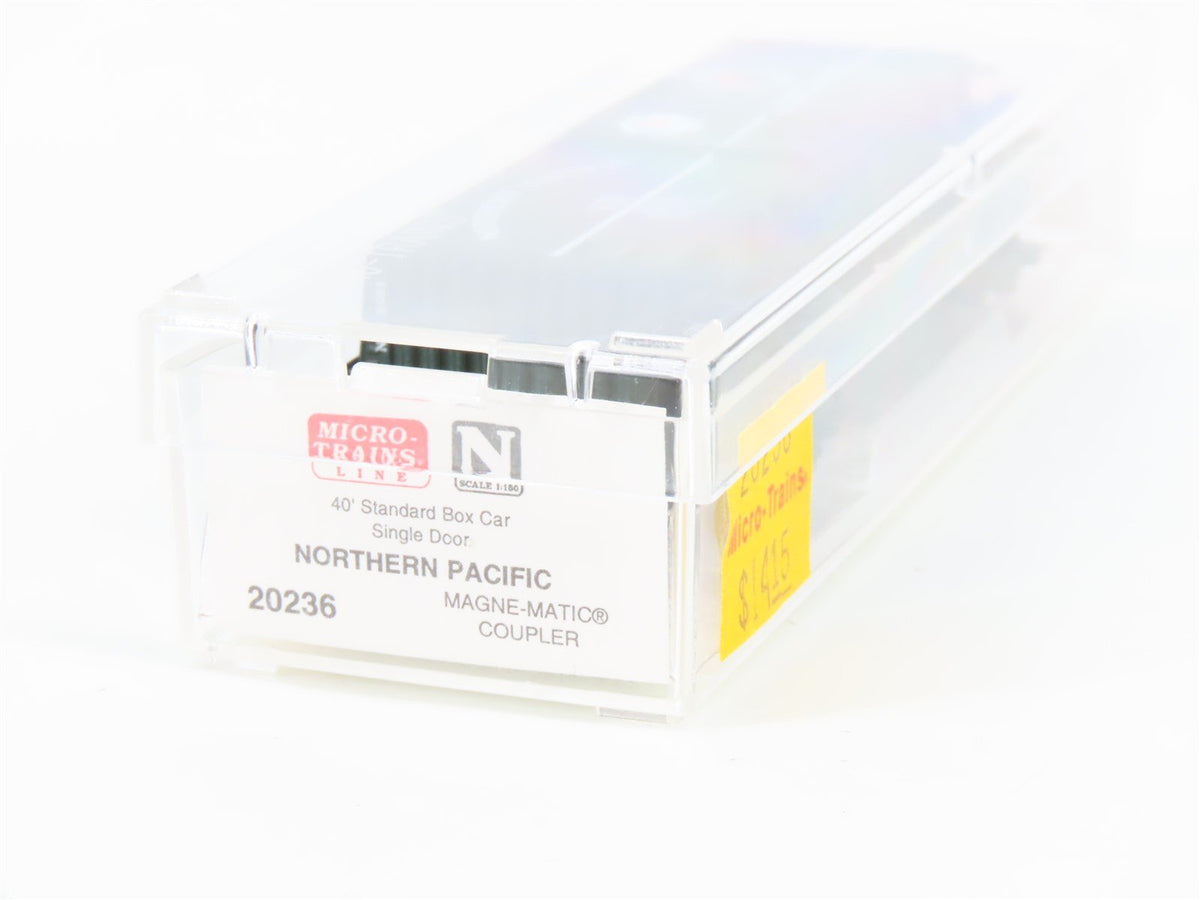 N Micro-Trains MTL 20236 NP Northern Pacific &quot;Main Street&quot; 40&#39; Box Car #1001