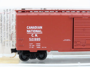 N Micro-Trains MTL 20206 CN Canadian National 40' Single Door Box Car #521995