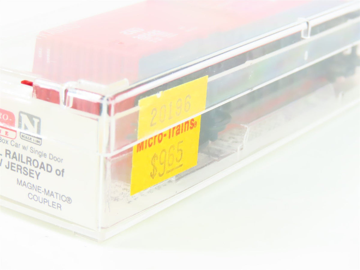N Scale Micro-Trains MTL 20196 CNJ Jersey Central 40&#39; Single Door Box Car #20505