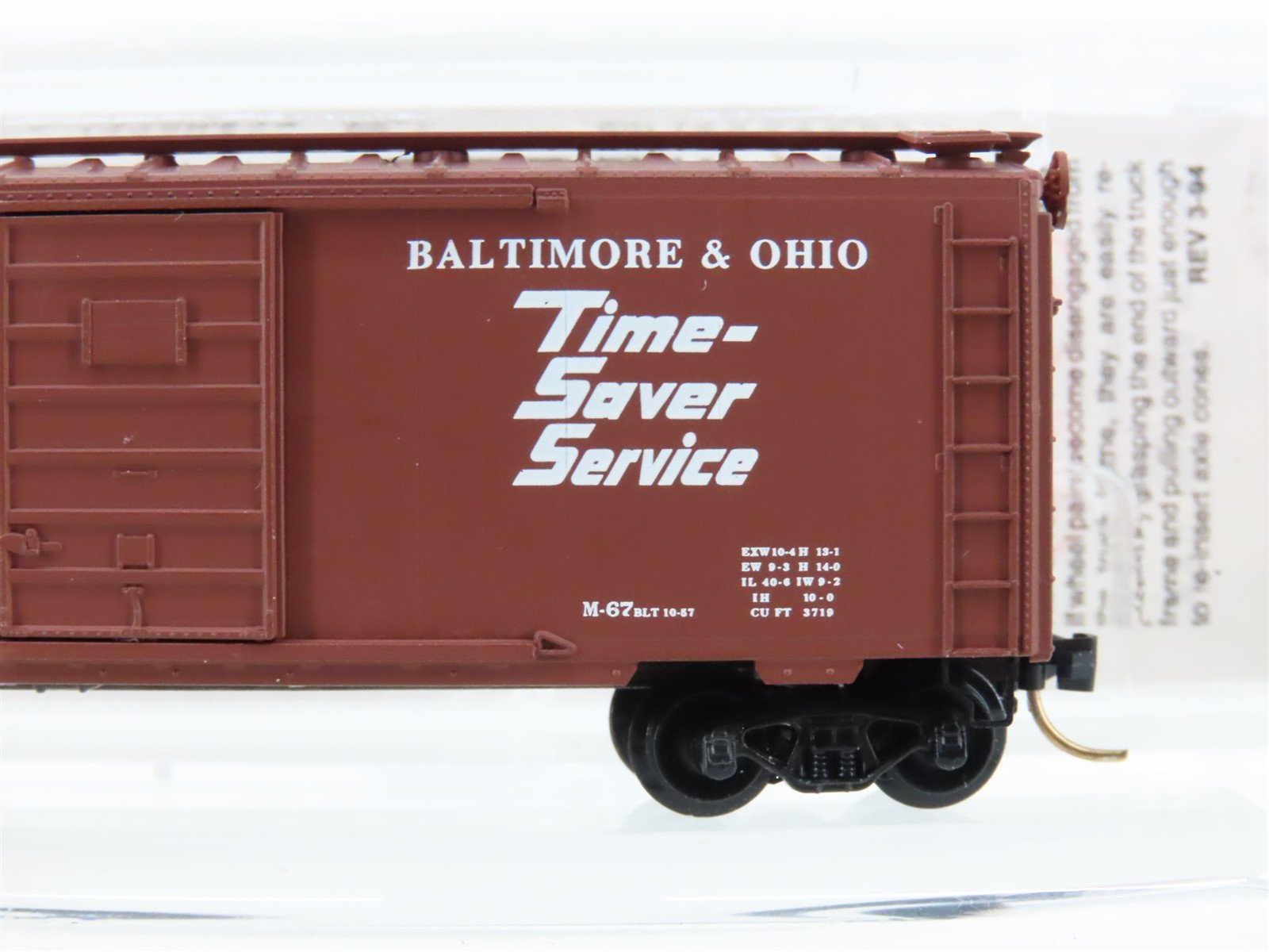N Micro-Trains MTL 20346 B&O Baltimore & Ohio 
