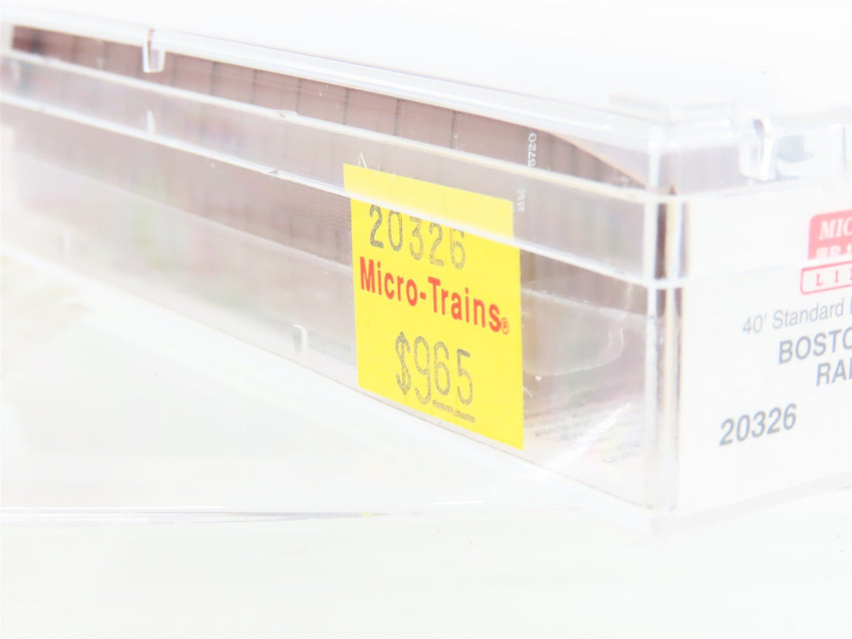 N Micro-Trains MTL 20326 B&amp;M Boston &amp; Maine &quot;Minute Man&quot; 40&#39; Box Car #75720
