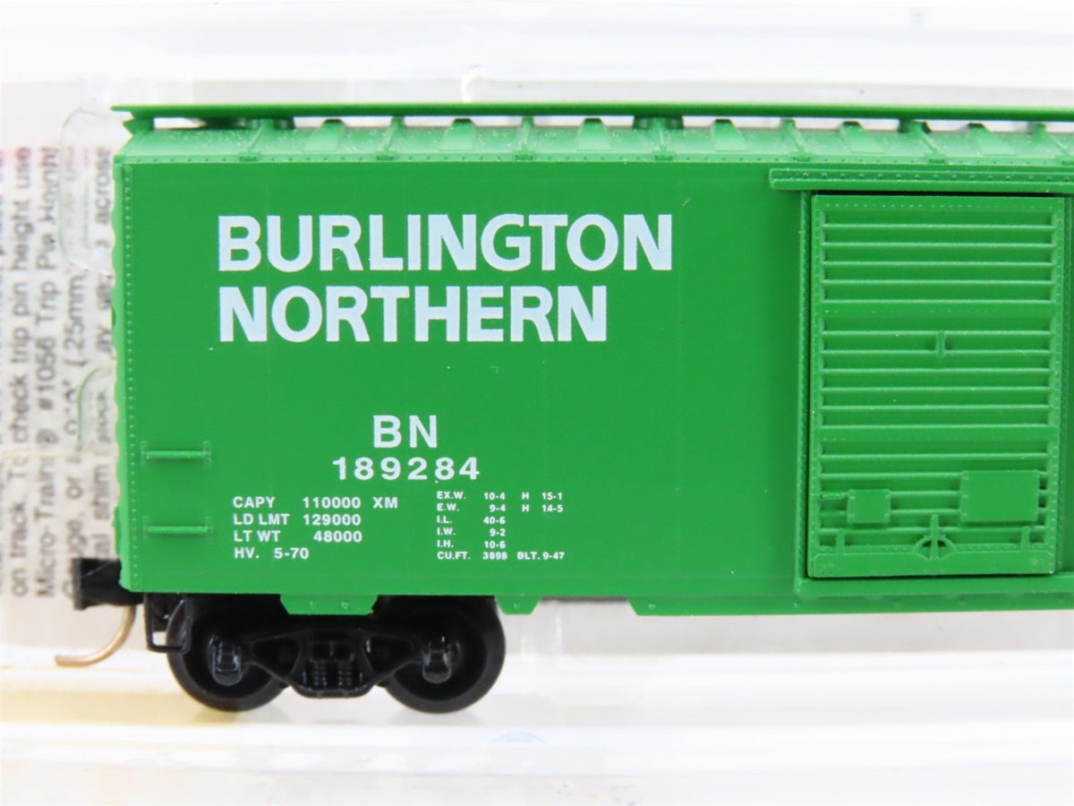 N Micro-Trains MTL 20306 BN Burlington Northern 40&#39; Single Door Box Car #189284