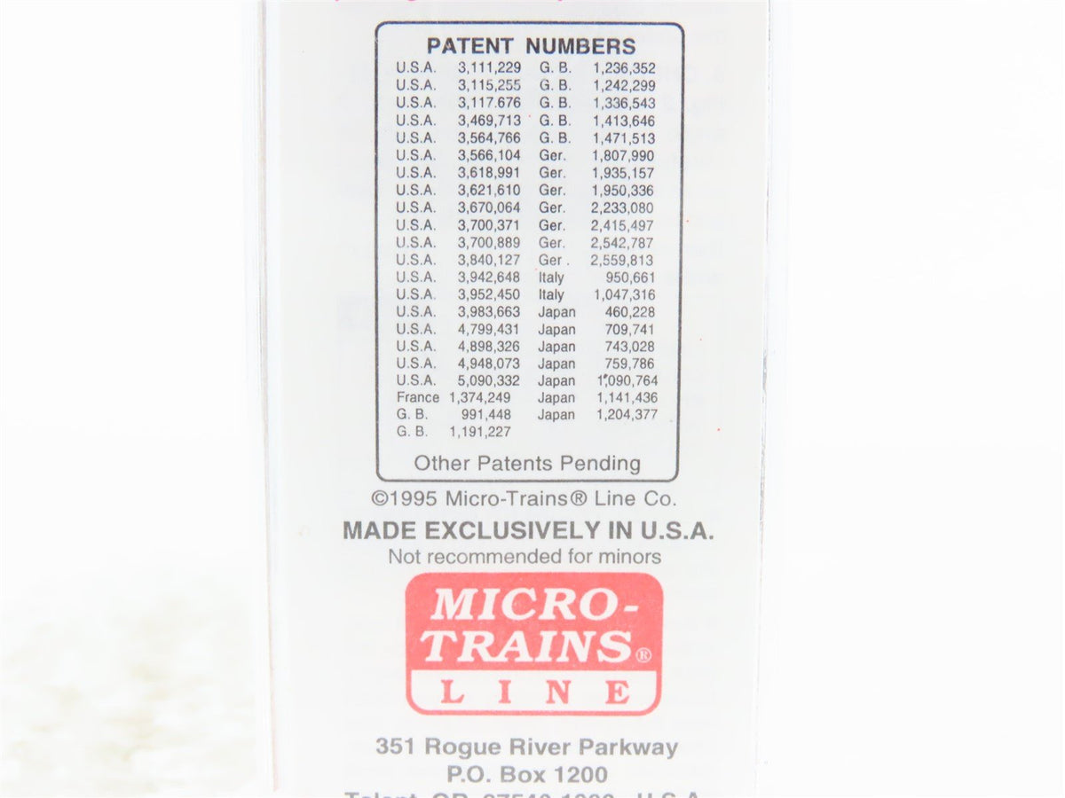 N Micro-Trains MTL 20256 B&amp;O Baltimore &amp; Ohio &quot;Sentinel&quot; 40&#39; Box Car #466032