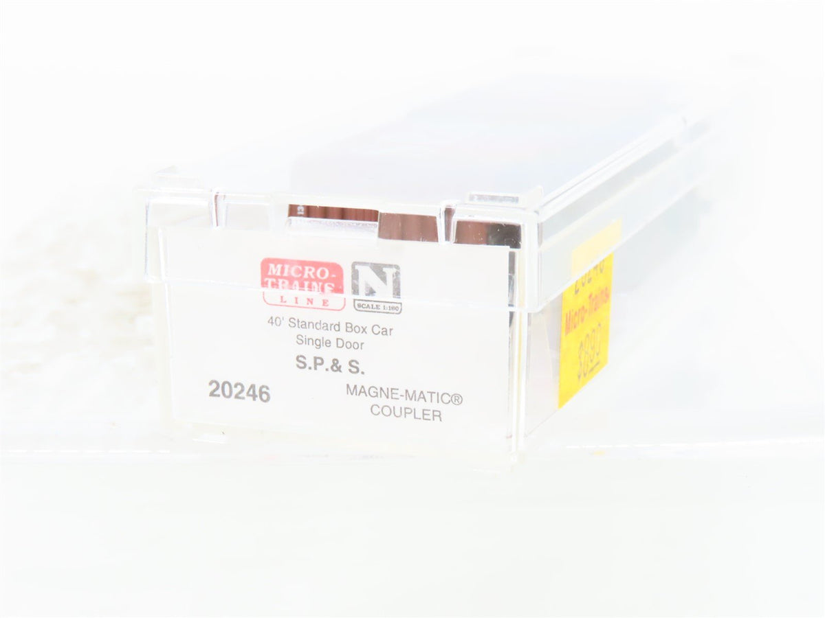 N Micro-Trains MTL 20246 SP&amp;S Spokane Portland &amp; Seattle 40&#39; Box Car #13486