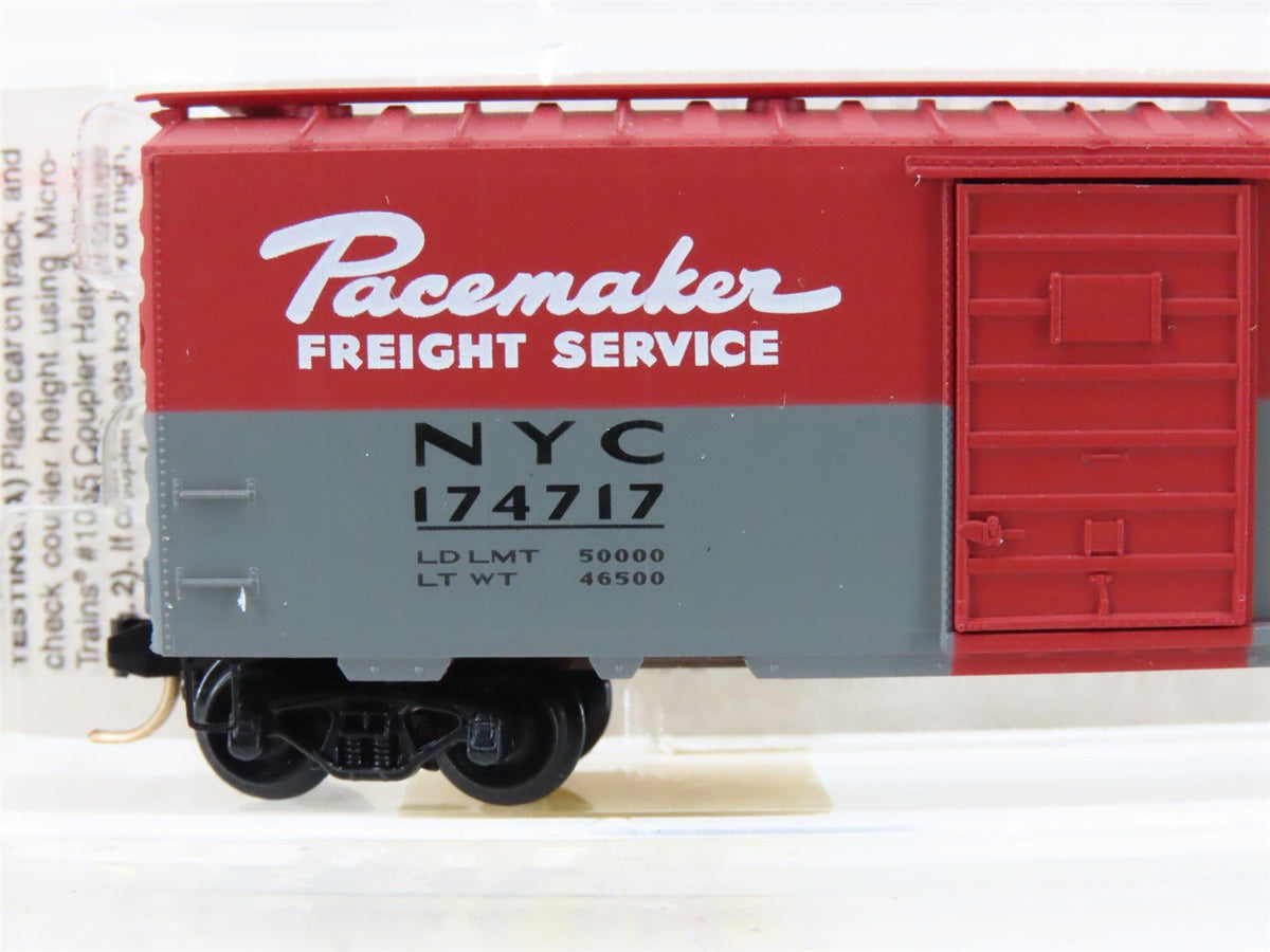 N Micro-Trains MTL 20240 NYC New York Central &quot;Pacemaker&quot; 40&#39; Box Car #174717