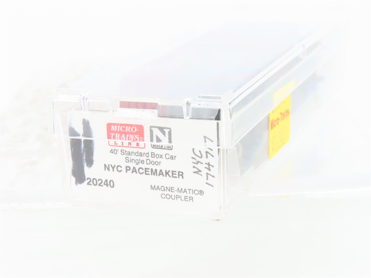 N Micro-Trains MTL 20240 NYC New York Central &quot;Pacemaker&quot; 40&#39; Box Car #174717