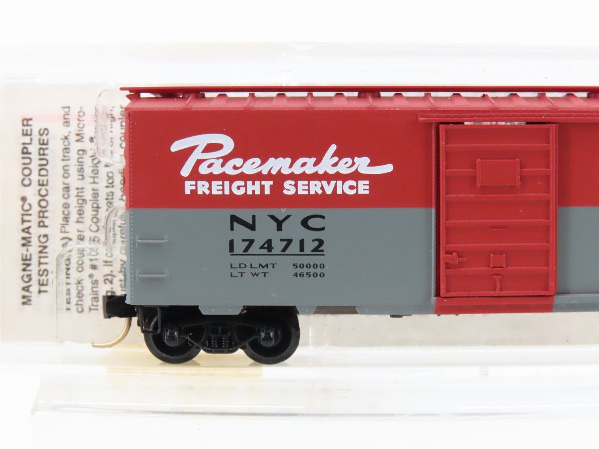 N Micro-Trains MTL 20240 NYC New York Central &quot;Pacemaker&quot; 40&#39; Box Car #174712
