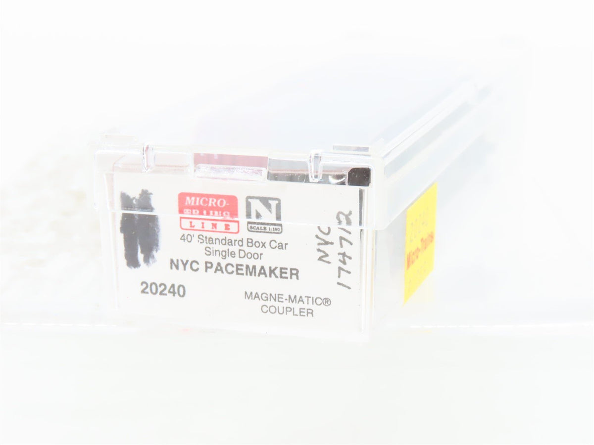 N Micro-Trains MTL 20240 NYC New York Central &quot;Pacemaker&quot; 40&#39; Box Car #174712