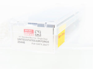 N Scale Micro-Trains MTL 20446 DAFX United States Air Force 40' Box Car #26477