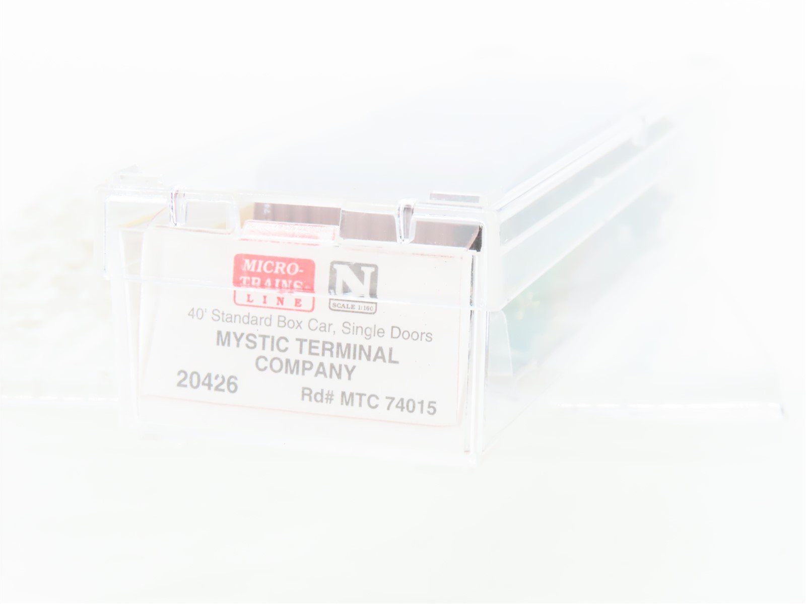 N Scale Micro-Trains MTL 20426 B&M / MTC Minute Man Service Box Car #74015