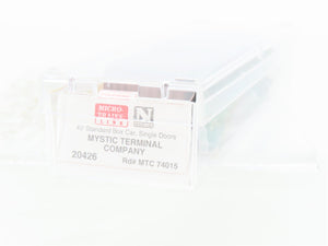 N Scale Micro-Trains MTL 20426 B&M / MTC Minute Man Service Box Car #74015