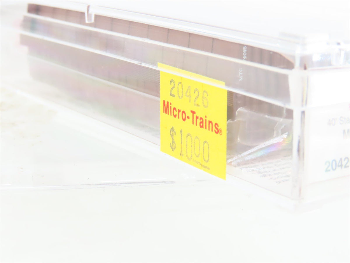 N Scale Micro-Trains MTL 20426 B&amp;M / MTC Minute Man Service Box Car #74015