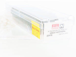 N Scale Micro-Trains MTL 20416 GN Great Northern 40' Single Door Box Car #2510